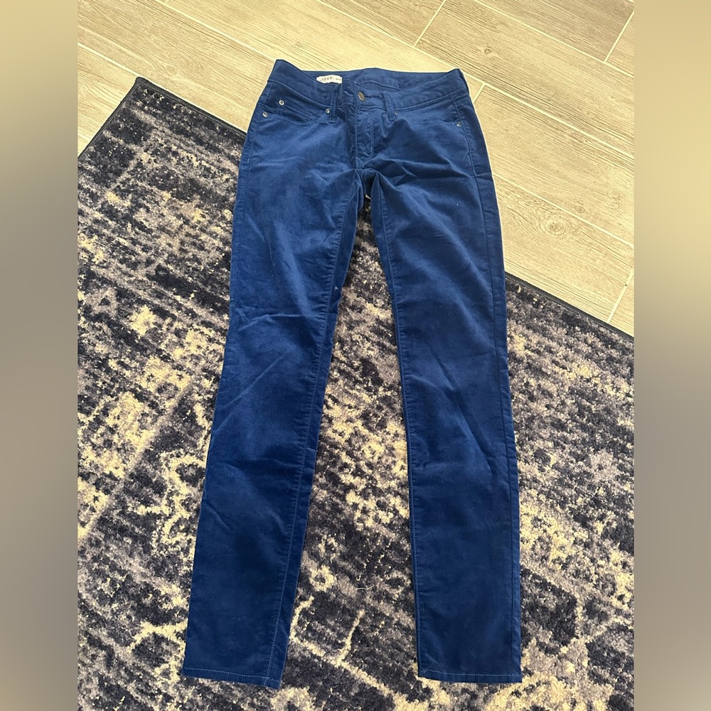 Women’s GAP Velvet Navy Pants